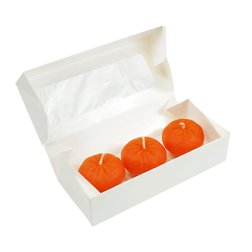 

VENEW Свечи мандарины декоративные, набор, Свечи мандарины декоративные, набор