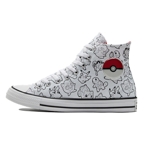 

CONVERSE Кроссовки Chuck Taylor All Star Pokemon Poke Ball, Кроссовки Chuck Taylor All Star Pokemon Poke Ball