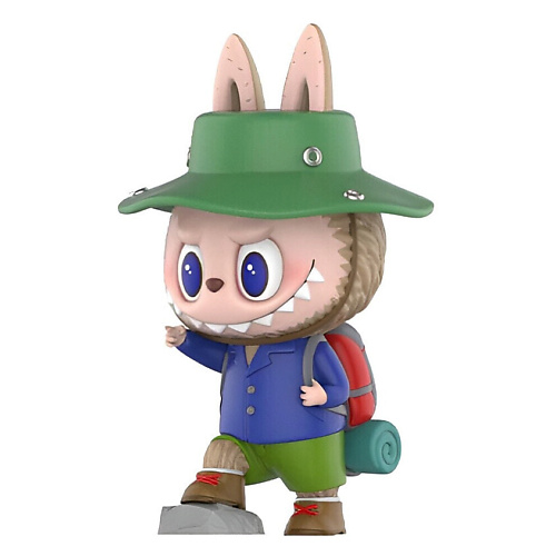 

POP MART Игрушка LABUBU Travel Trendy Figures Camping, 18 см, Игрушка LABUBU Travel Trendy Figures Camping, 18 см
