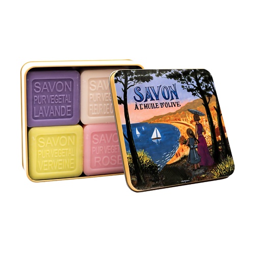 

LA SAVONNERIE DE NYONS Набор мыла Французская Ривьера 1, Набор мыла Французская Ривьера
