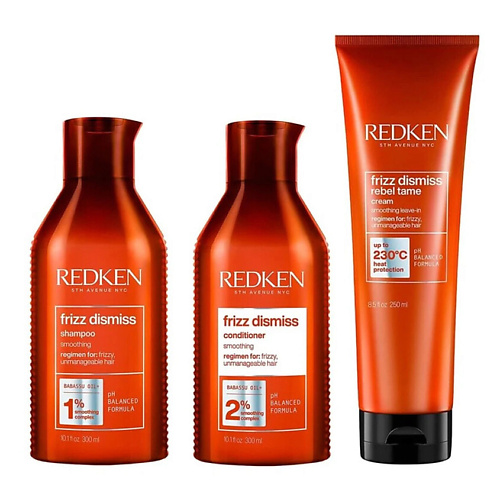 REDKEN Набор Frizz Dismiss Bundle Rebel Tame
