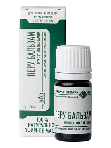 

ЦЕНТР АРОМАТЕРАПИИ ИРИС Эфирное масло Перуанский бальзам 5, Эфирное масло Перуанский бальзам