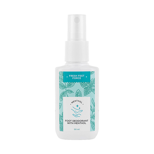 

ЛЭТУАЛЬ Дезодорант для ног с ментолом Fresh Feet Force 50, Дезодорант для ног с ментолом Fresh Feet Force