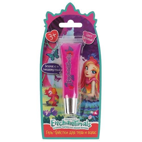 

МИЛАЯ ЛЕДИ Гель-блестки для тела и волос, розовый Enchantimals, Гель-блестки для тела и волос, розовый Enchantimals