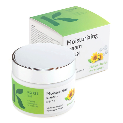 

KORIE Moisturizing cream увлажняющий крем для лица 50, Moisturizing cream увлажняющий крем для лица