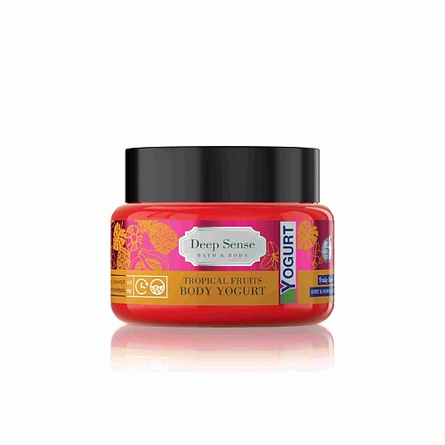 

DEEP SENSE Крем-йогурт для тела Тропические фрукты 250, Крем-йогурт для тела Тропические фрукты