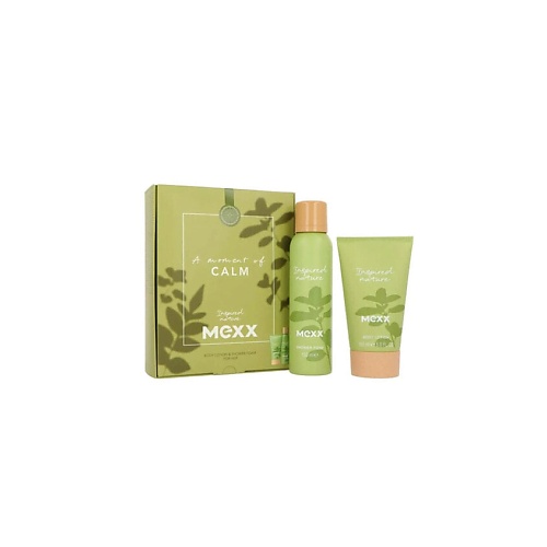 

MEXX Подарочный набор для ванны Inspired Nature Лосьон+Пена, Подарочный набор для ванны Inspired Nature Лосьон+Пена