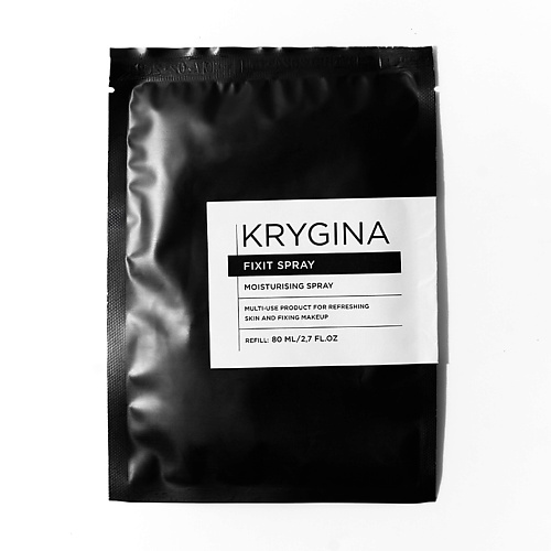 

KRYGINA COSMETICS Сменный блок фиксатора макияжа, увлажняющий праймер, мист Fixit Spray Refill 80, Сменный блок фиксатора макияжа, увлажняющий праймер, мист Fixit Spray Refill