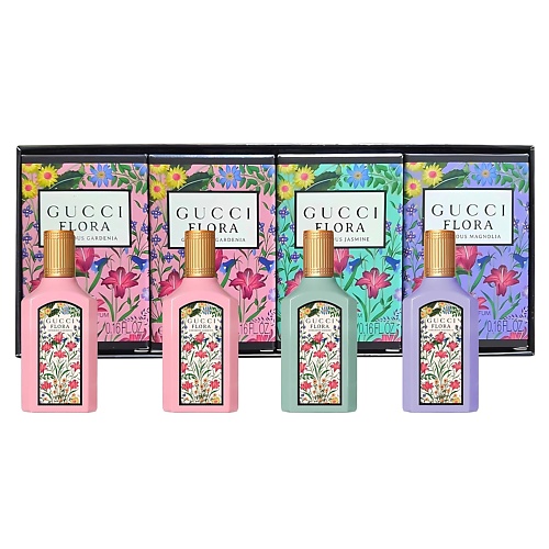 

GUCCI Набор миниатюр Gucci Flora, Набор миниатюр Gucci Flora