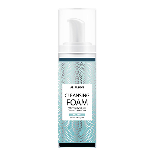 

ALISA BON Очищающая цветная пенка "Cleansing foam" Mojito 150, Очищающая цветная пенка "Cleansing foam" Mojito