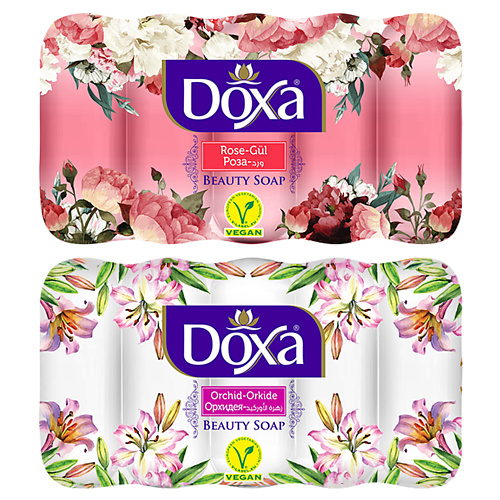 

DOXA Мыло твердое BEAUTY SOAP Орхидея, Роза 600, Мыло твердое BEAUTY SOAP Орхидея, Роза