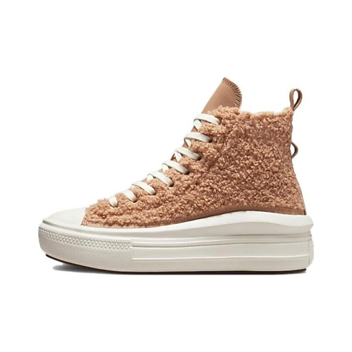 

CONVERSE Кроссовки Chuck Taylor All Star Move Platform High Sherpa Champagne Tan, Кроссовки Chuck Taylor All Star Move Platform High Sherpa Champagne Tan
