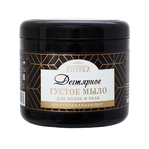 

БАБУШКИНА АПТЕКА Жидкое мыло ДЕГТЯРНОЕ 500, Жидкое мыло ДЕГТЯРНОЕ