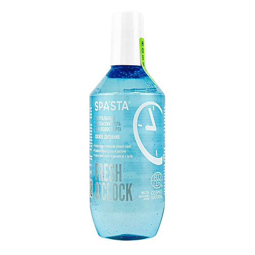 

SPA*STA Ополаскиватель для полости рта Fresh o’clock "Свежее дыхание" 400, Ополаскиватель для полости рта Fresh o’clock "Свежее дыхание"