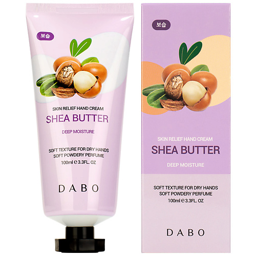 

DABO Крем для рук с маслом ши Shea Butter Skin Relief Hand Cream 100, Крем для рук с маслом ши Shea Butter Skin Relief Hand Cream
