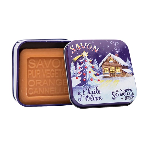 

LA SAVONNERIE DE NYONS Мыло с корицей и апельсином Избушка 100, Мыло с корицей и апельсином Избушка