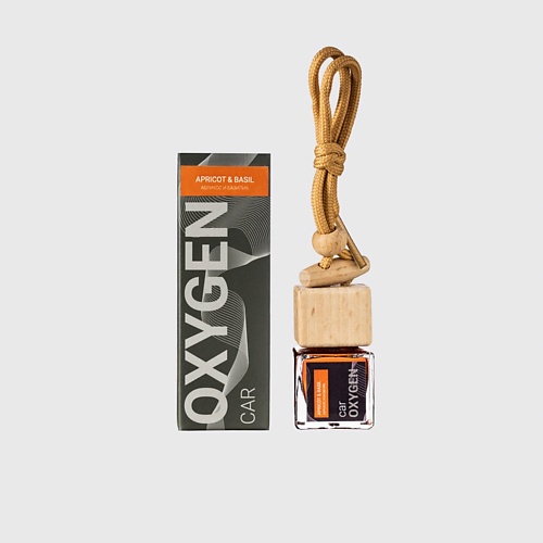 

OXYGEN HOME Автомобильный ароматизатор Абрикос и базилик 7, Автомобильный ароматизатор Абрикос и базилик