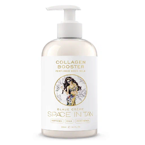 

SPACE IN TAN Молочко для тела с пептидами коллагена BLAUE CREME COLLAGEN BOOSTER 300, Молочко для тела с пептидами коллагена BLAUE CREME COLLAGEN BOOSTER