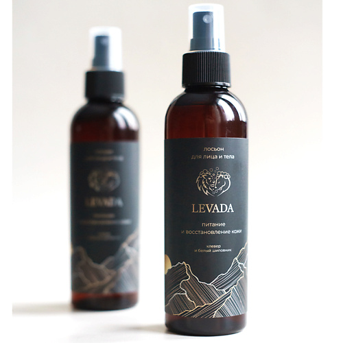 

LEVADA Лосьон - спрей для лица увлажняющий питательный 200, Лосьон - спрей для лица увлажняющий питательный