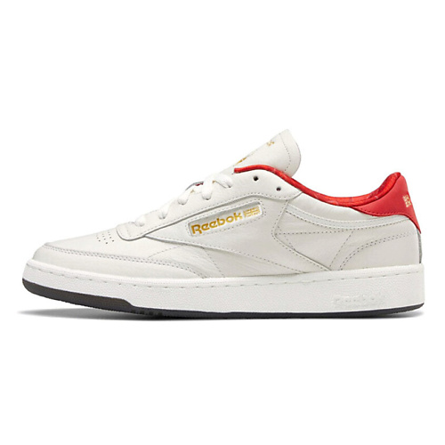 

REEBOK Кроссовки Reebok Club C 85 Sneakers White/Red/Yellow, Кроссовки Reebok Club C 85 Sneakers White/Red/Yellow