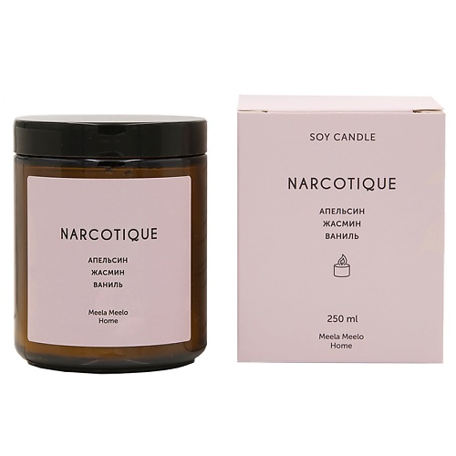 

MEELA MEELO Свеча ароматическая Narcotique 250, Свеча ароматическая Narcotique