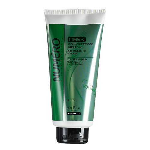 

BRELIL PROFESSIONAL Маска для придания объема с экстрактом ягод асаи для тонких и ослабленных волос 300, Маска для придания объема с экстрактом ягод асаи для тонких и ослабленных волос