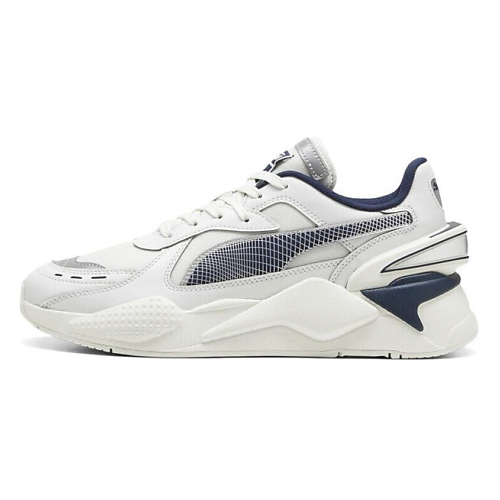 

PUMA Кроссовки RS-X '40TH ANNIVERSARY' Slip-Resistant Low-Top Casual Shoes Unisex White Gray Blue, Кроссовки RS-X '40TH ANNIVERSARY' Slip-Resistant Low-Top Casual Shoes Unisex White Gray Blue