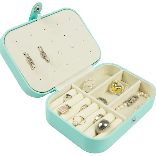 

SMART IMAGE Органайзер для украшений бирюзовый, Органайзер для украшений бирюзовый