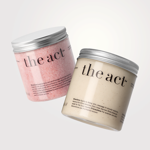 

THE ACT Набор скрабов для тела кокос и грейпфрут 300, Набор скрабов для тела кокос и грейпфрут