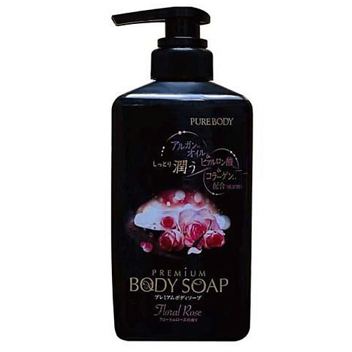 

MITSUEI Гель для душа с аргановым маслом, гиалуроновой кислотой, коллагеном и ароматом роз 500, Гель для душа с аргановым маслом, гиалуроновой кислотой, коллагеном и ароматом роз