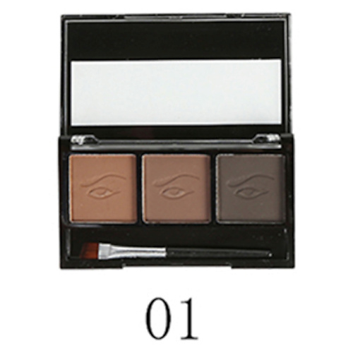 

FARRES Тени для бровей 3 цвета матовые, Тени для бровей 3 цвета матовые