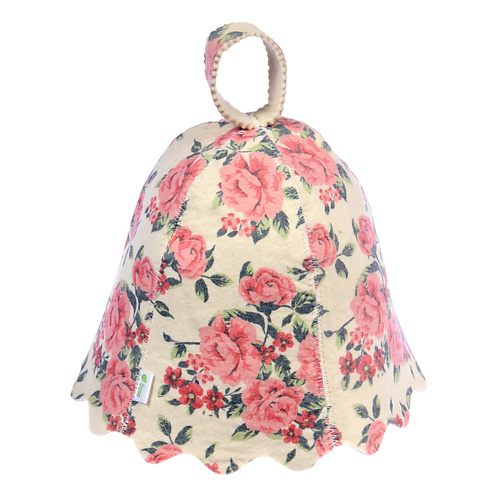 

БАННЫЕ ШТУЧКИ Шапка для бани и сауны с орнаментом в ассортименте, Шапка для бани и сауны с орнаментом в ассортименте