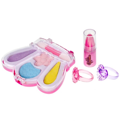 

МИЛАЯ ЛЕДИ Набор косметики для девочек Царевны: Тени для век, Помада, кольца, Набор косметики для девочек Царевны: Тени для век, Помада, кольца