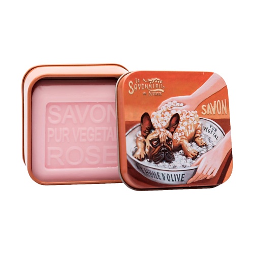 

LA SAVONNERIE DE NYONS Мыло с розой Бульдог 100, Мыло с розой Бульдог