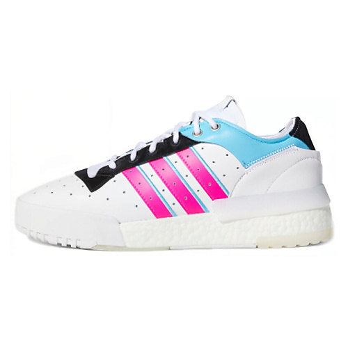 

ADIDAS ORIGINAL Кроссовки Rivalry Rm Low 'White Black Blue' Women's, Кроссовки Rivalry Rm Low 'White Black Blue' Women's