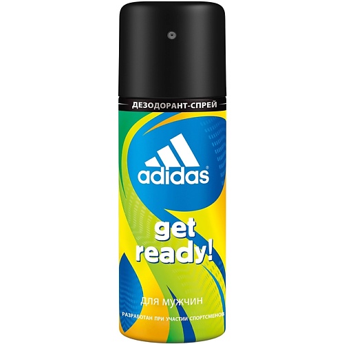 

ADIDAS Дезодорант-спрей Get Ready! For him 150, Дезодорант-спрей Get Ready! For him