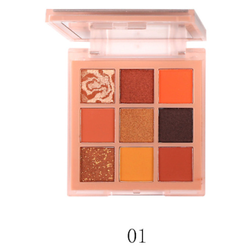 

FARRES Тени для век "Military Toffee Brown" 9 цветов, Тени для век "Military Toffee Brown" 9 цветов