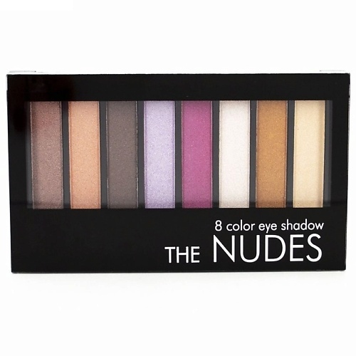

ROMANTIC COLOR Палетка теней для век Nudes №8A, Палетка теней для век Nudes №8A