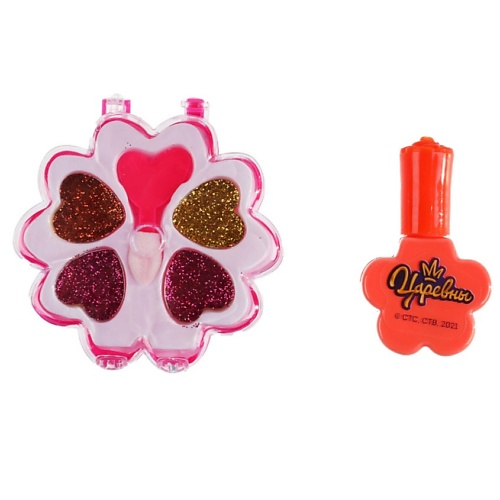 

МИЛАЯ ЛЕДИ Набор косметики для девочек Царевны: Тени для век, Лак, Набор косметики для девочек Царевны: Тени для век, Лак