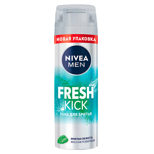 

NIVEA MEN Пена для бритья FRESH KICK 200, MEN Пена для бритья FRESH KICK