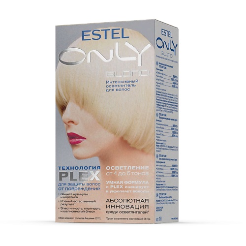 

ESTEL PROFESSIONAL Интенсивный осветлитель для волос ESTEL ONLY BLOND 120, Интенсивный осветлитель для волос ESTEL ONLY BLOND