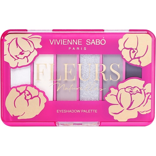 

VIVIENNE SABO Палетка теней для век Fleurs naturelles PIVOINE, Палетка теней для век Fleurs naturelles PIVOINE