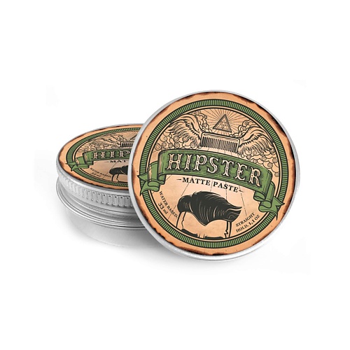 

HIPSTER Matte Paste Паста для укладки волос со средней фиксацией и матовым эффектом 33, Matte Paste Паста для укладки волос со средней фиксацией и матовым эффектом