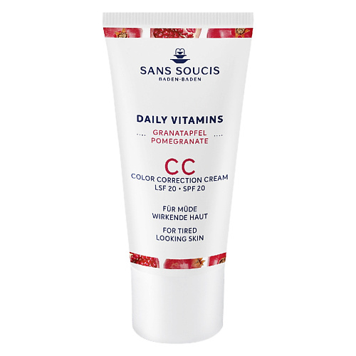 

SANS SOUCIS BADEN·BADEN СС-Крем антипигмент SPF 20 30, СС-Крем антипигмент SPF 20