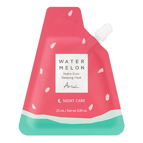 

ARIUL Глубоко увлажняющая ночная крем-маска для сияния кожи лица с экстрактом арбуза Hydro Glow 25, Глубоко увлажняющая ночная крем-маска для сияния кожи лица с экстрактом арбуза Hydro Glow