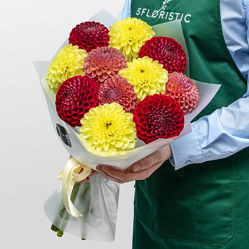 

STUDIO FLORISTIC Букет из Георгин «Осенний Карнавал», Букет из Георгин «Осенний Карнавал»