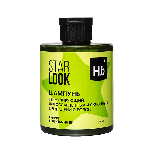 

HOLY BEAUTY Шампунь для ослабленных и склонных к выпадению волос STAR LOOK 300, Шампунь для ослабленных и склонных к выпадению волос STAR LOOK