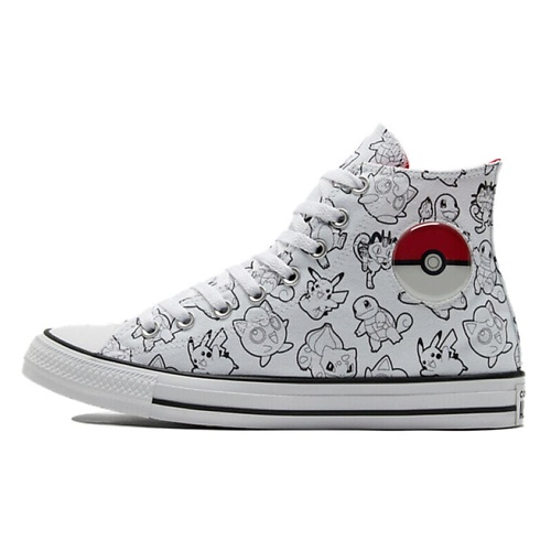 

CONVERSE Кроссовки Chuck Taylor All Star Pokemon Poke Ball, Кроссовки Chuck Taylor All Star Pokemon Poke Ball