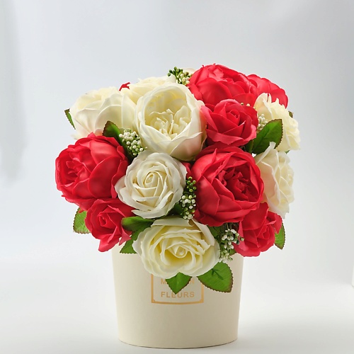 

SKUINA Мыло ручной работы Цветочная композиция Пионы и розы 250, Мыло ручной работы Цветочная композиция Пионы и розы