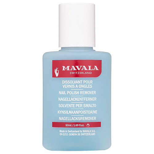 

MAVALA Жидкость для снятия лака Голубая 50, Жидкость для снятия лака Голубая